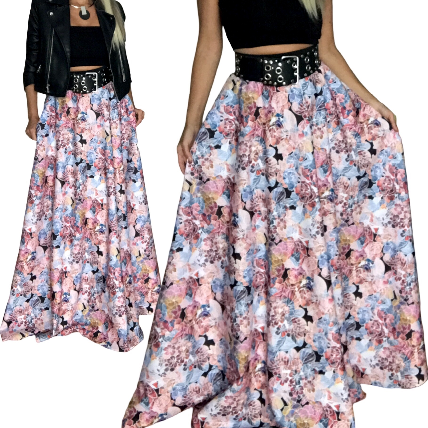 Dlouhá sukně-maxi sukně BOROS SK-L-FLW8